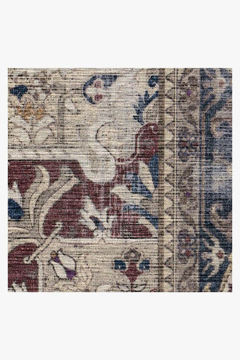 Kamran Royal Blue Rug 6'x9' thumbnail 3