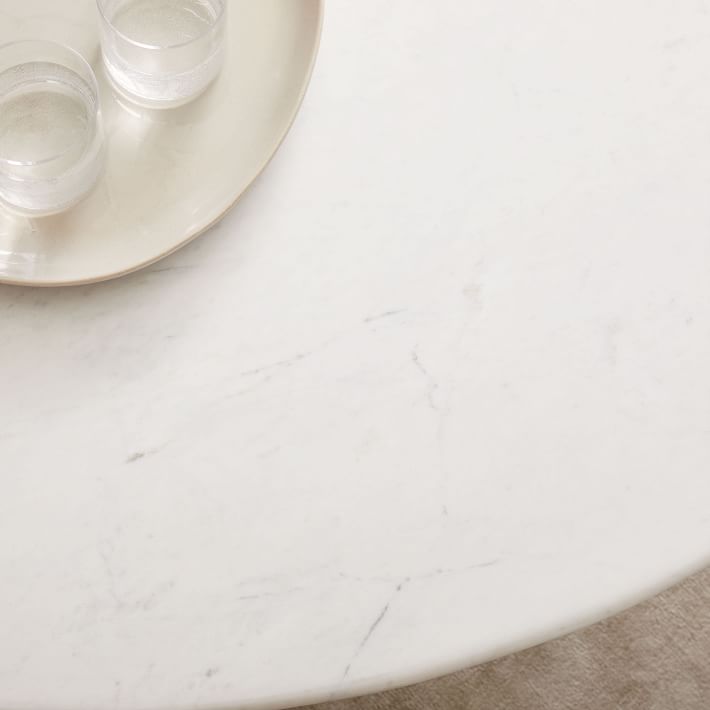 Silhouette Pedestal Round Dining Table thumbnail 3