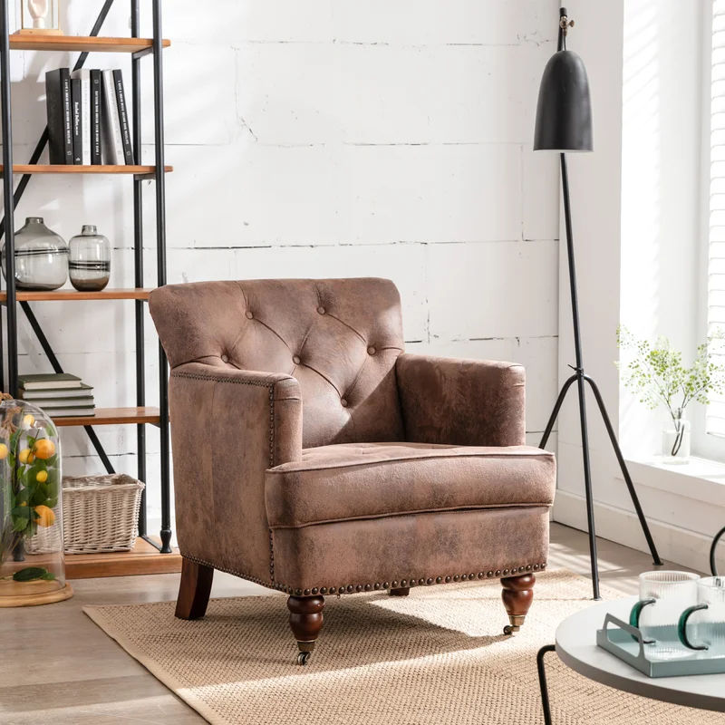 Airyonna Tufted Club Chair thumbnail 2