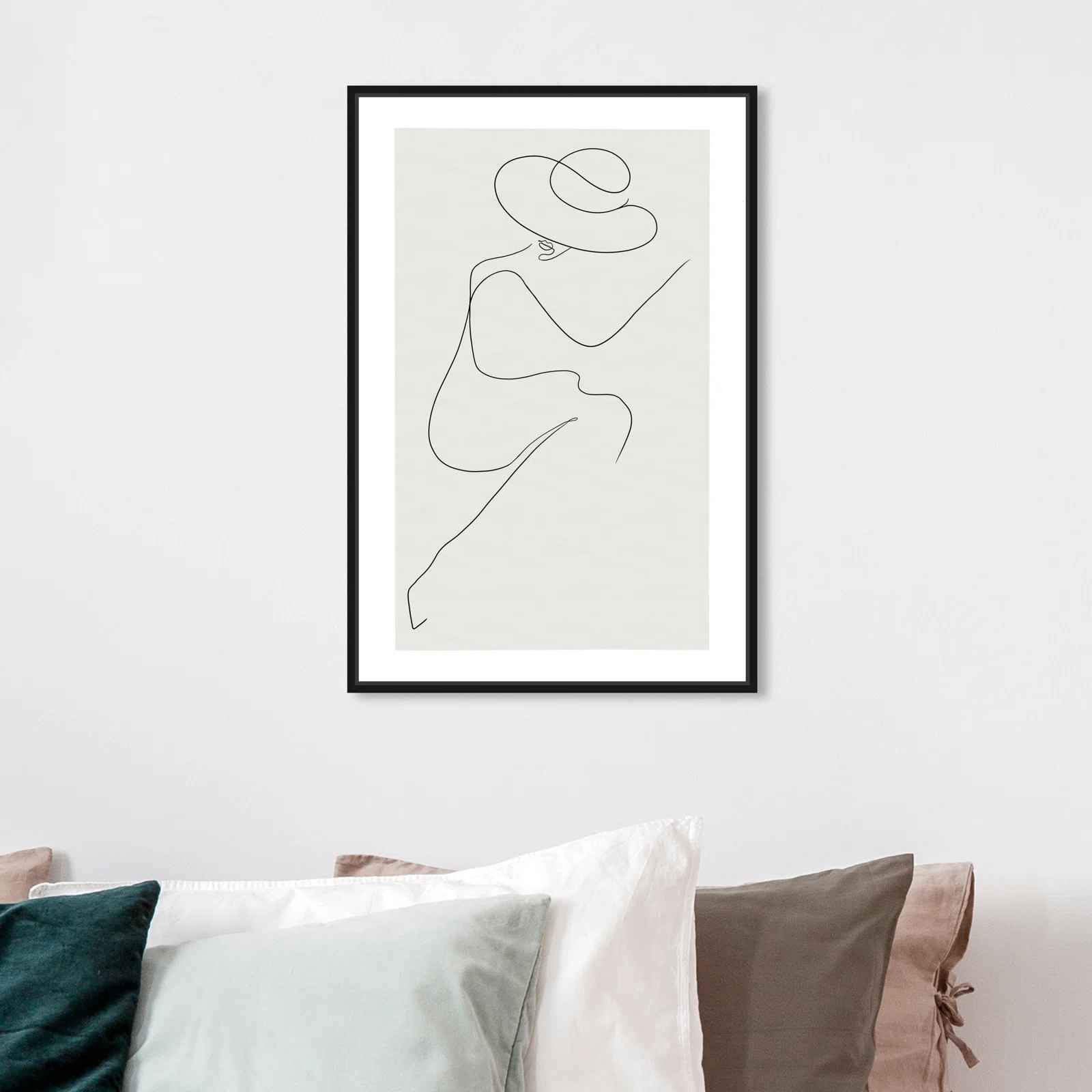 Fashion And Glam Sunday Graphic Art canvas with frame-16"x24" thumbnail 3