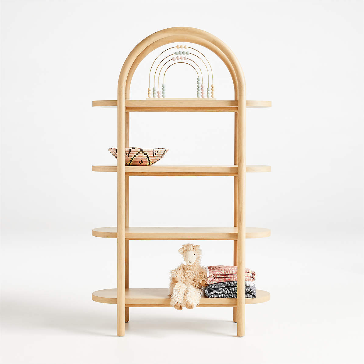 Dolly Natural Tall Bookcase by Leanne Ford thumbnail 3