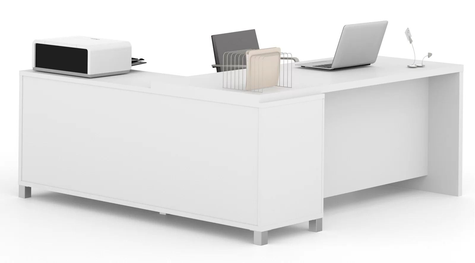 DeSandre Reversible L-Shape Executive Left Desk thumbnail 3