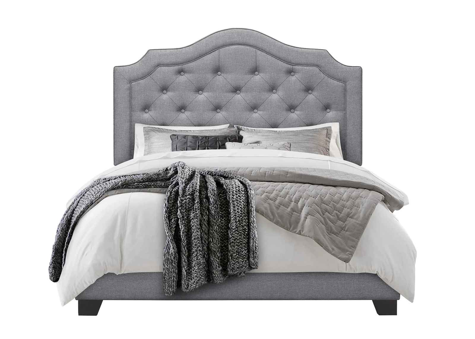 Alayah Tufted Upholstered Low Profile Standard Bed-Queen thumbnail 3