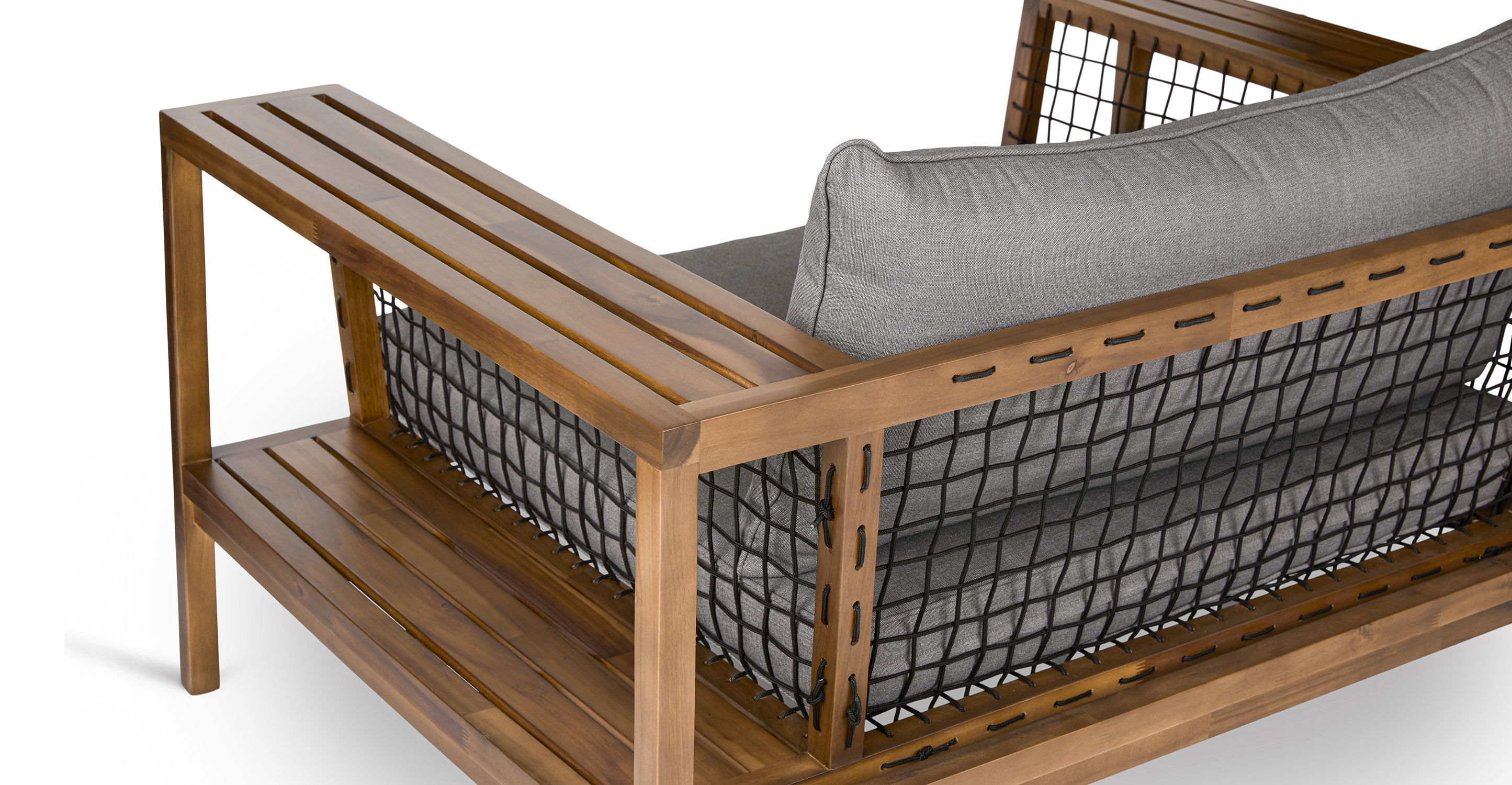 Callais Taupe Gray Lounge Chair thumbnail 7