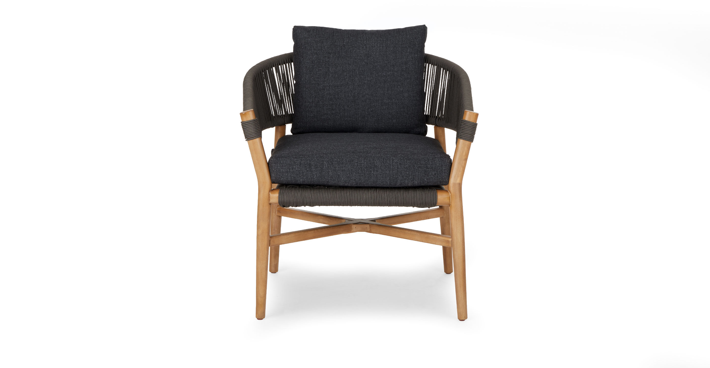 Makali Slate Gray Lounge Chair thumbnail 3