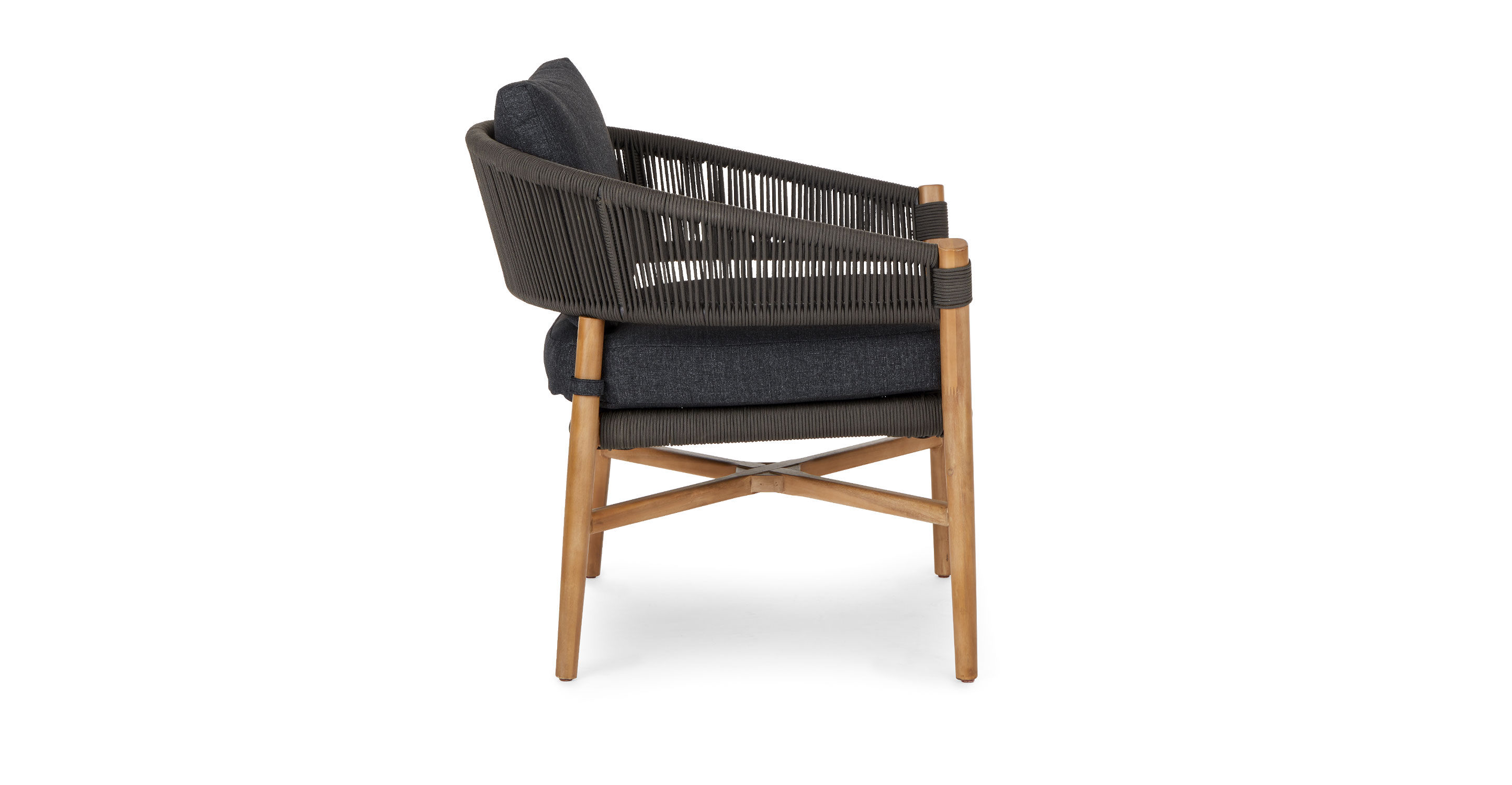 Makali Slate Gray Lounge Chair thumbnail 4