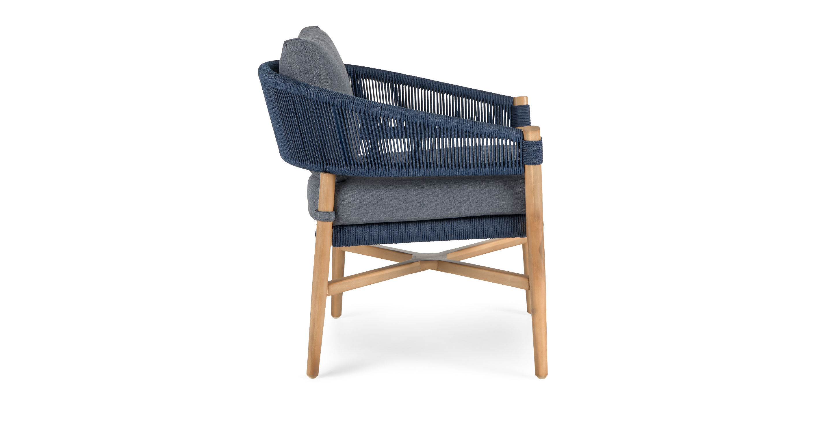 Makali Whale Gray Lounge Chair thumbnail 4