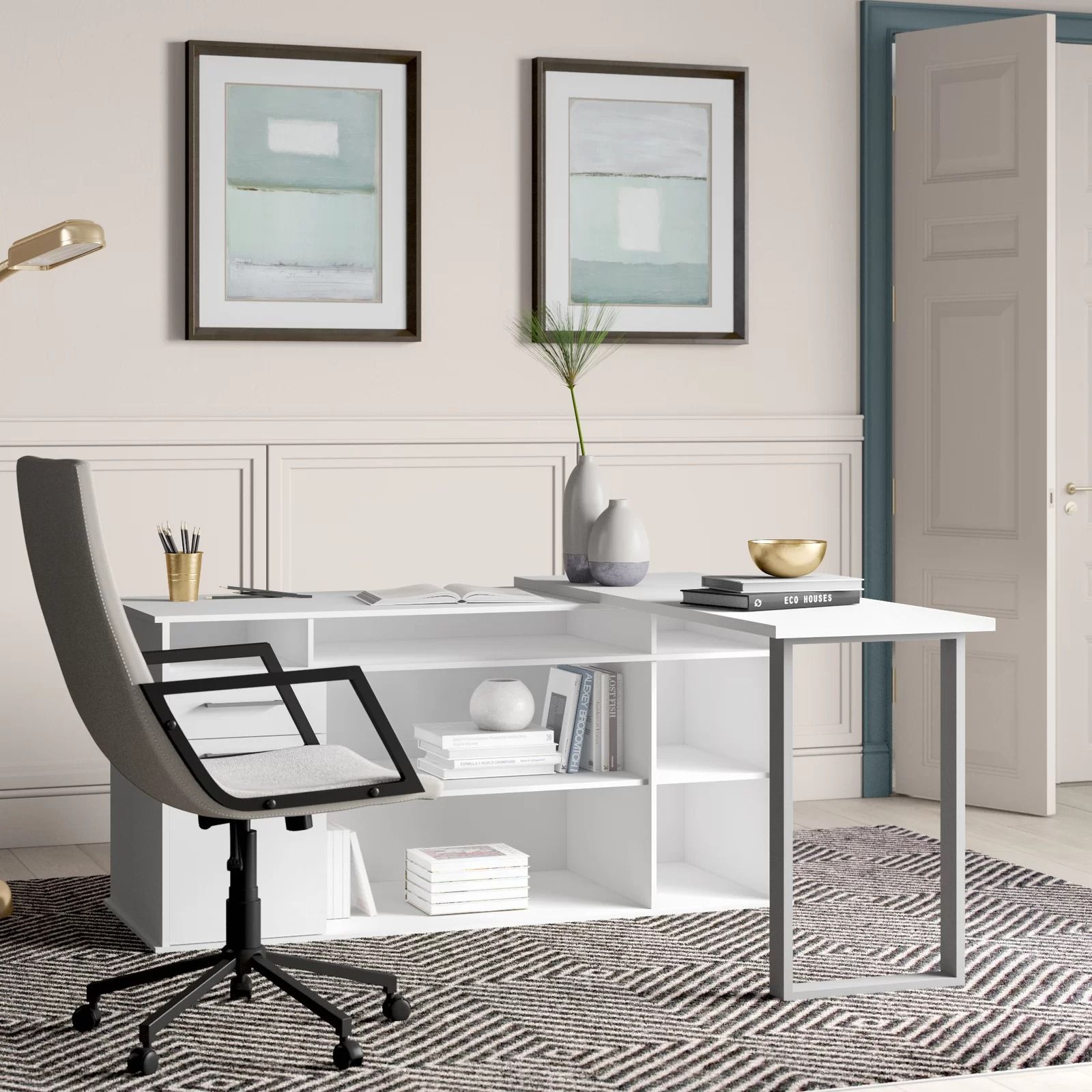 Chanice L-Shape Left Desk thumbnail 2