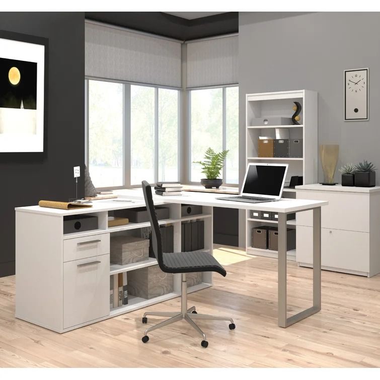 Chanice L-Shape Left Desk thumbnail 3