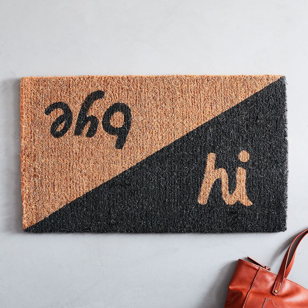 Hi Bye Doormat 30"x18" thumbnail 2