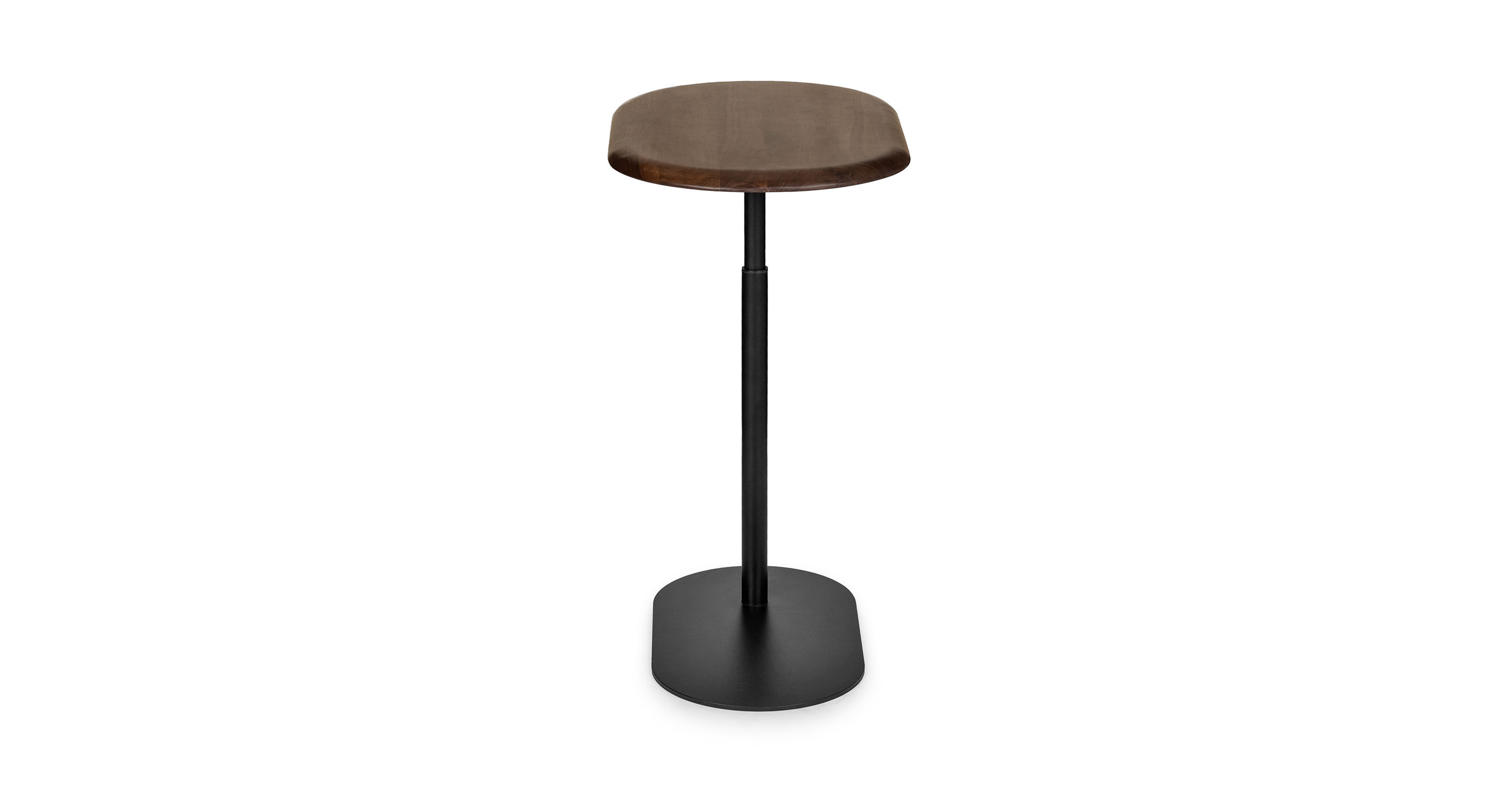 Portima Walnut Adjustable Side Table thumbnail 3
