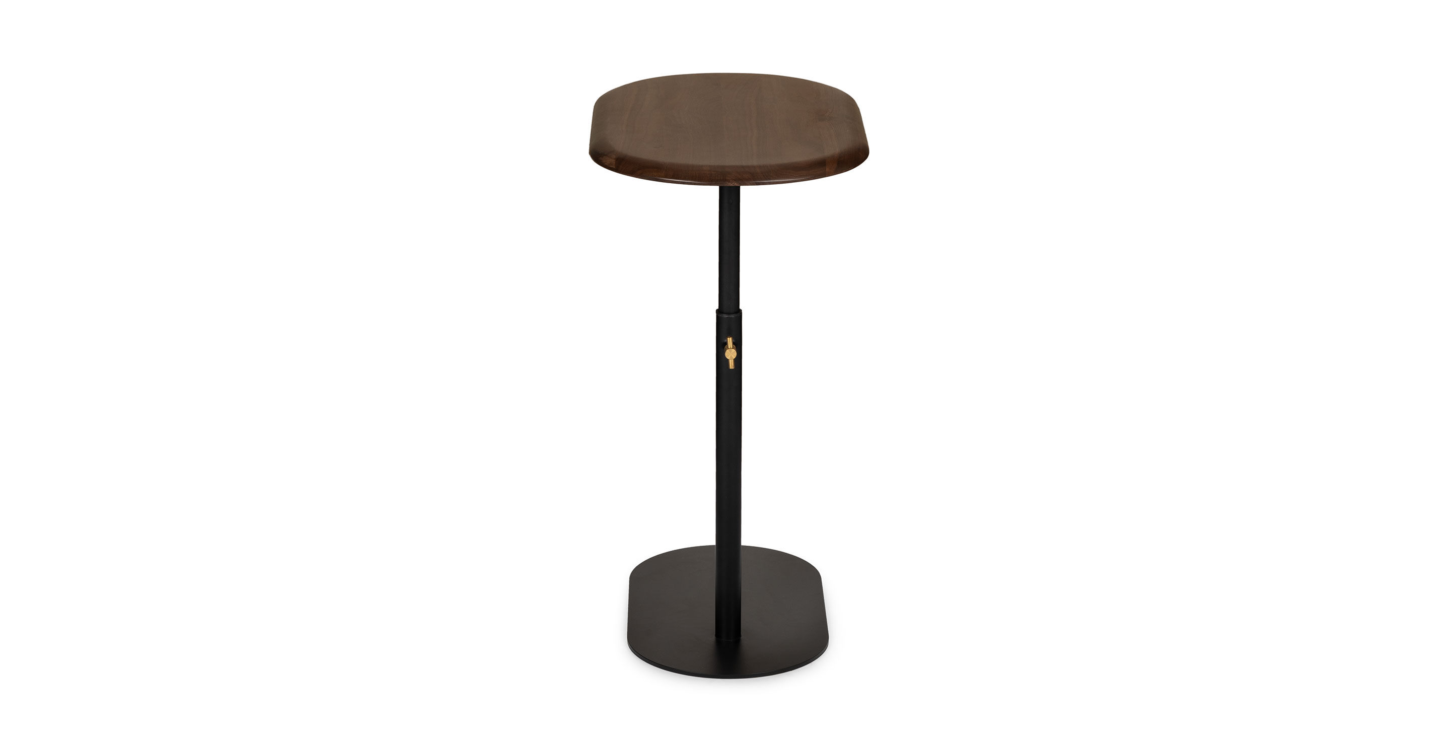 Portima Walnut Adjustable Side Table thumbnail 4