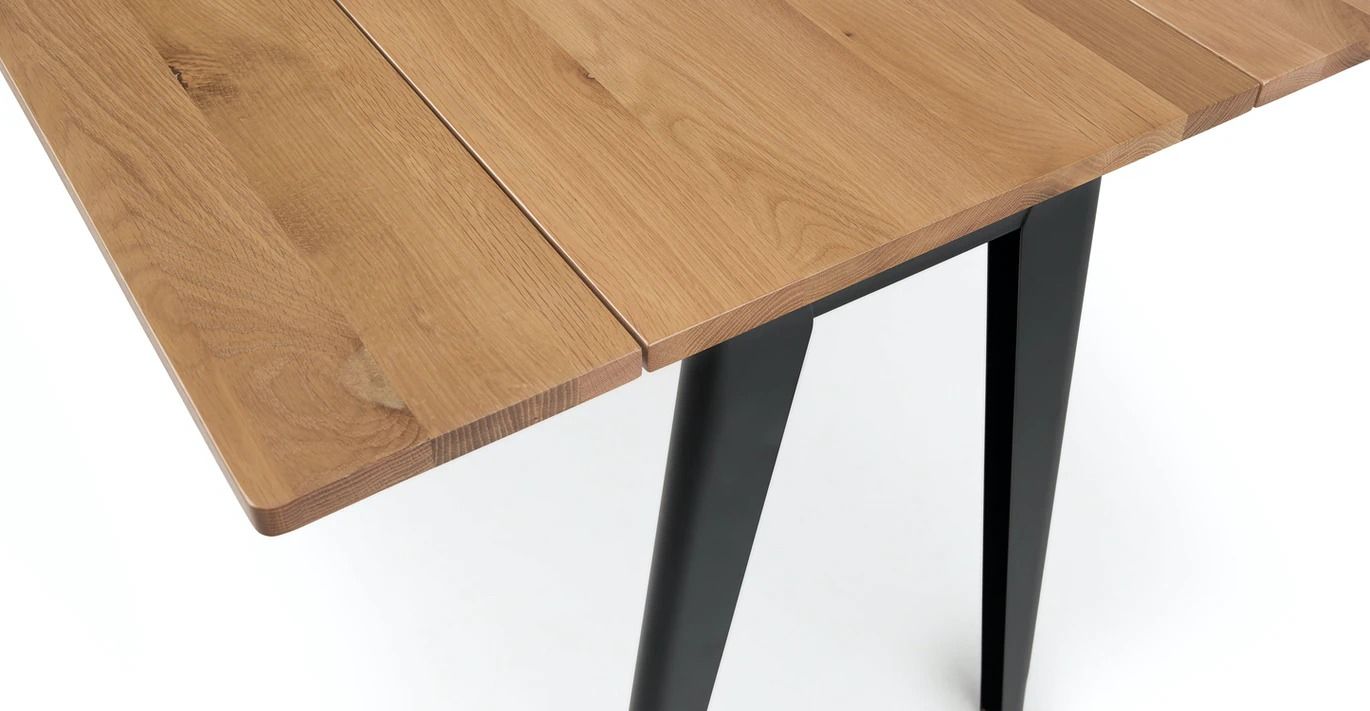 Alna Oak Drop Leaf Dining Table thumbnail 5