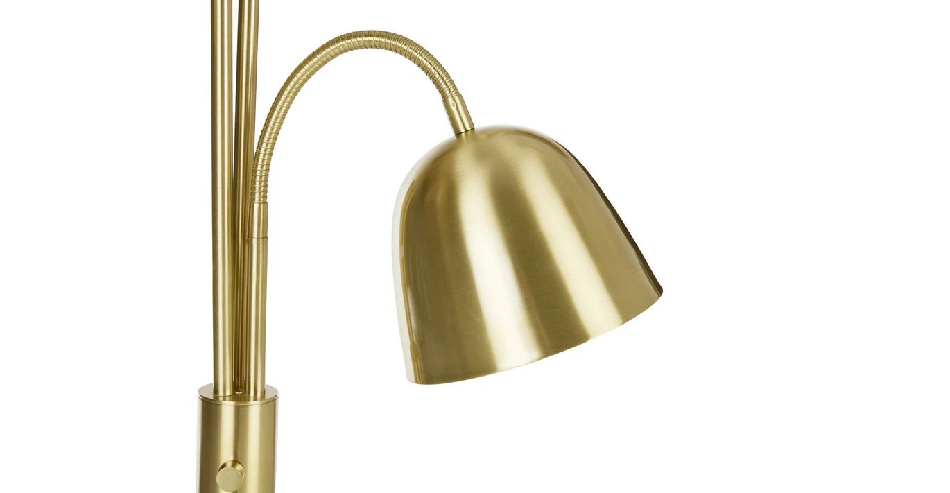 Lissom Brass 3-Light Floor Lamp thumbnail 6