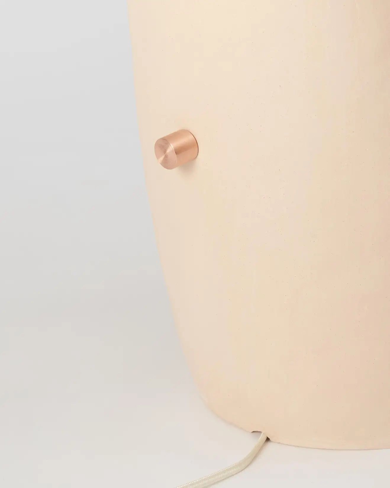Contemporary Hand Built Ceramic Base Oo Lamp thumbnail 7