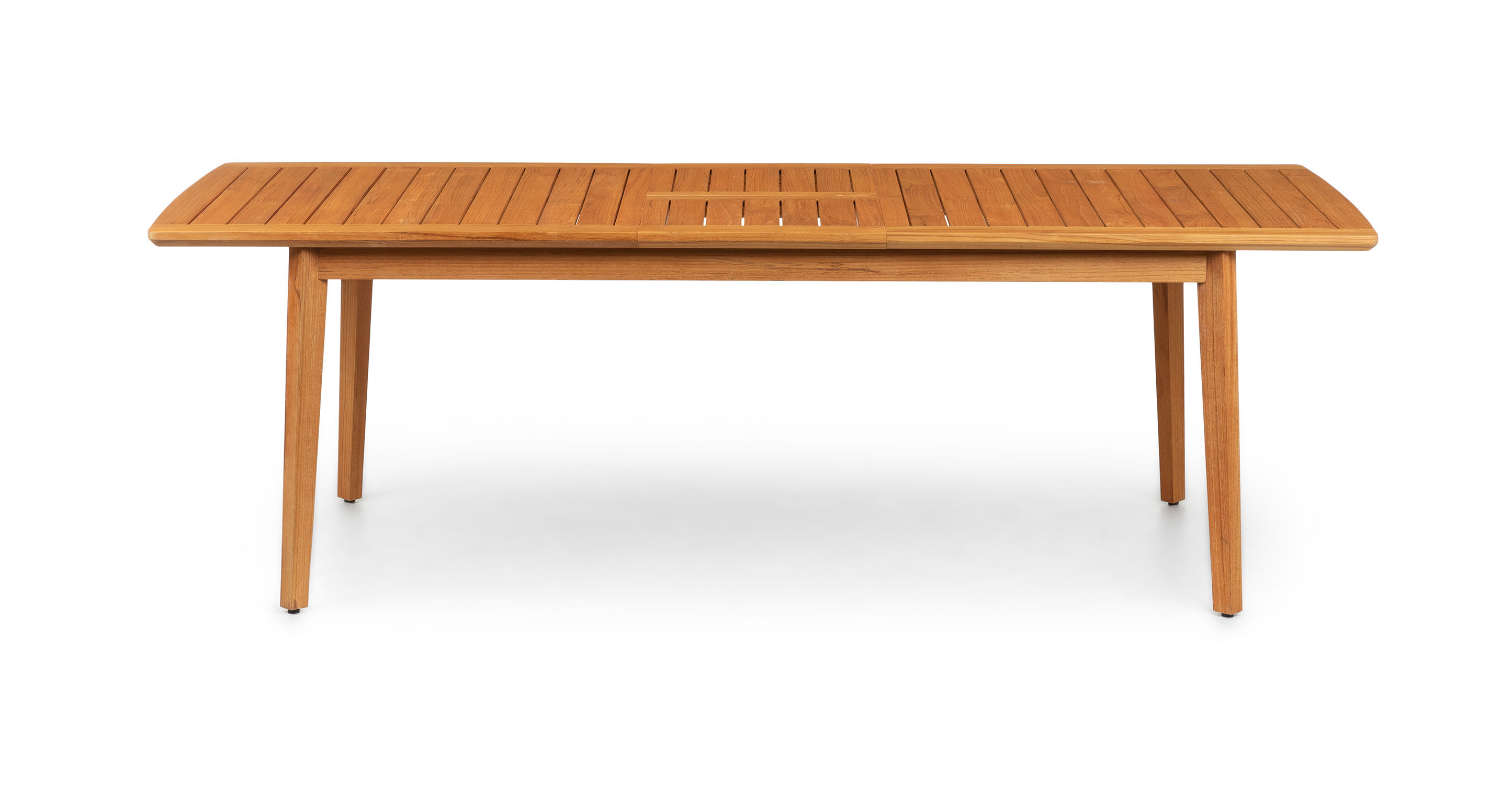 Marol Bronze Teak Dining Table for 8 Extendable thumbnail 3