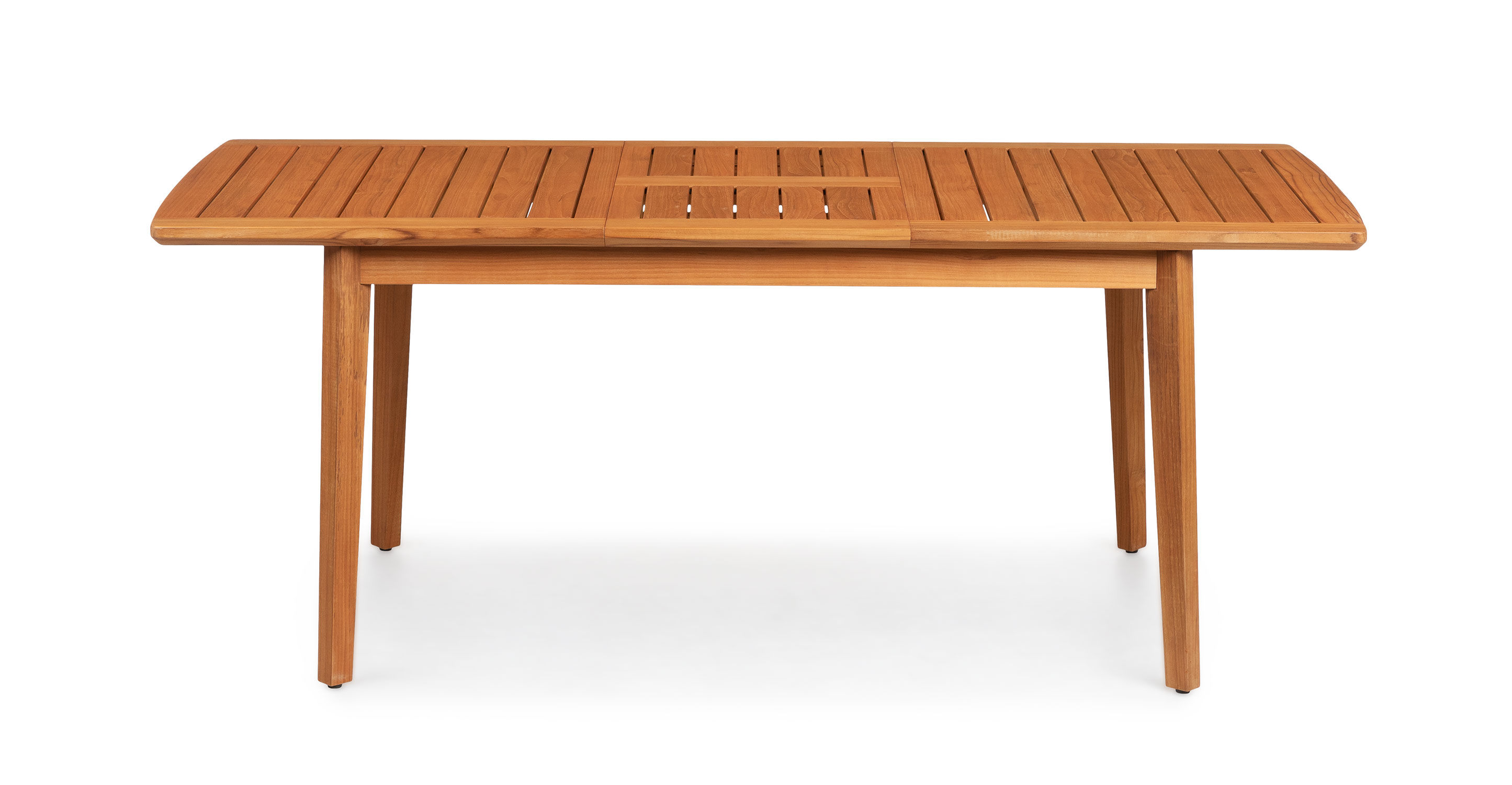 Marol Bronze Teak Dining Table for 6 Extendable thumbnail 3