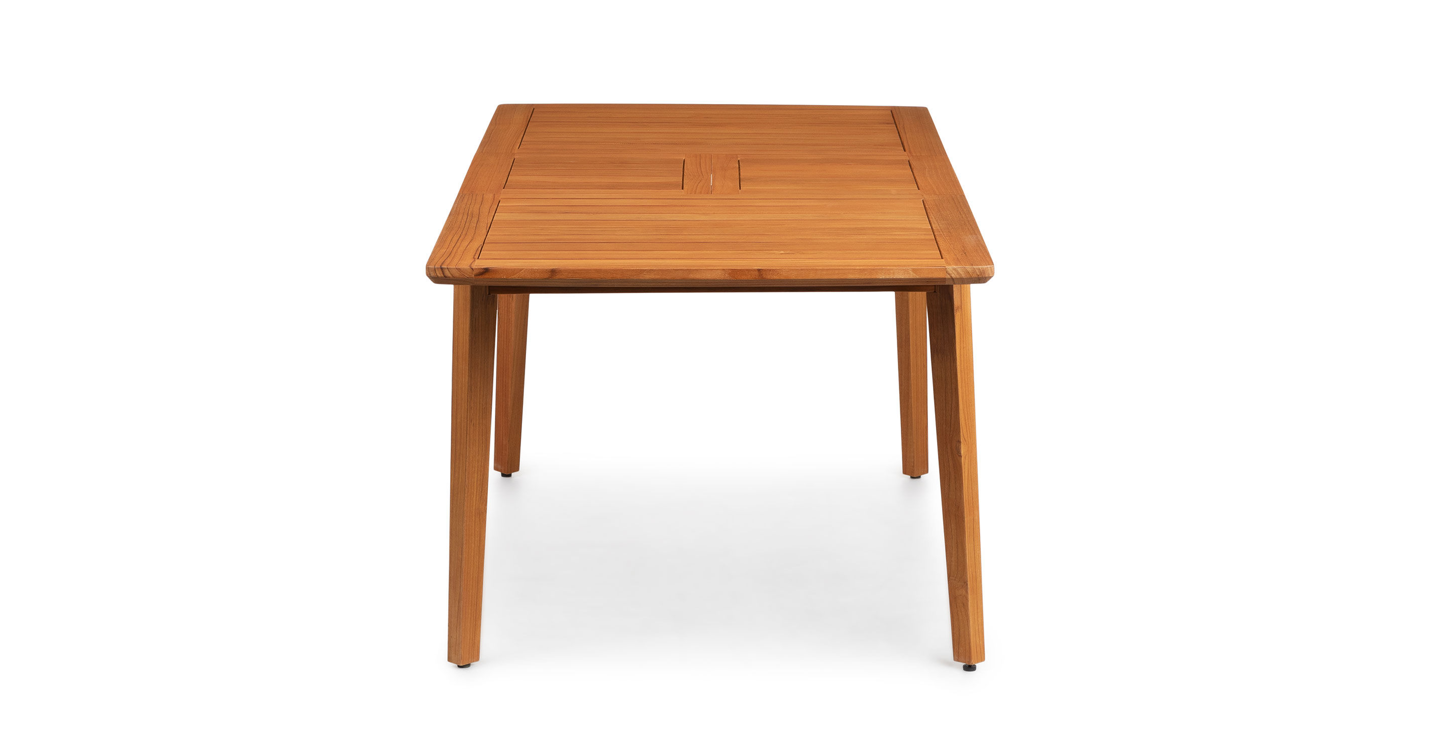 Marol Bronze Teak Dining Table for 6 Extendable thumbnail 5