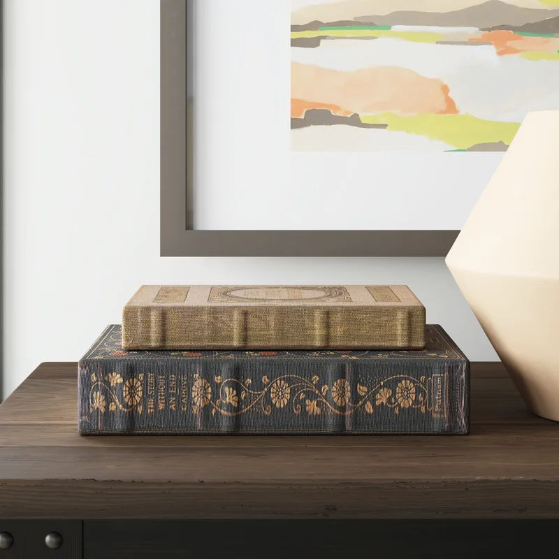 2 Piece Naccarato Decorative Book Set thumbnail 2