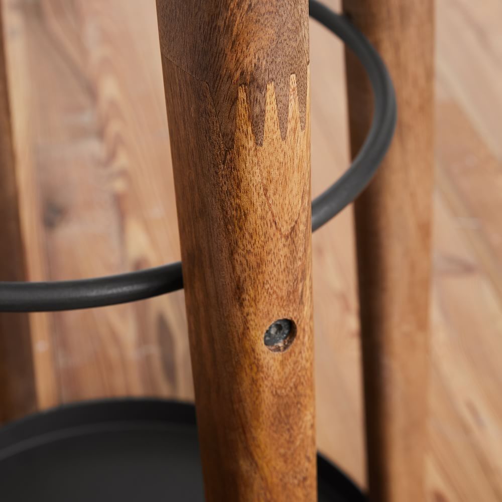 Anton Solid Wood Coat Rack thumbnail 4