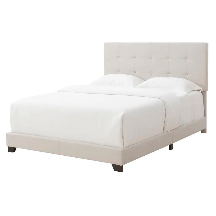 Cloer Tufted Upholstered Low Profile Standard Bed - Queen thumbnail 4