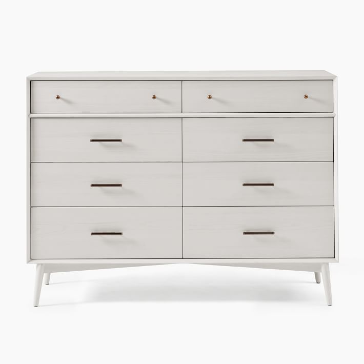 Mid-Century 8-Drawer Dresser thumbnail 2