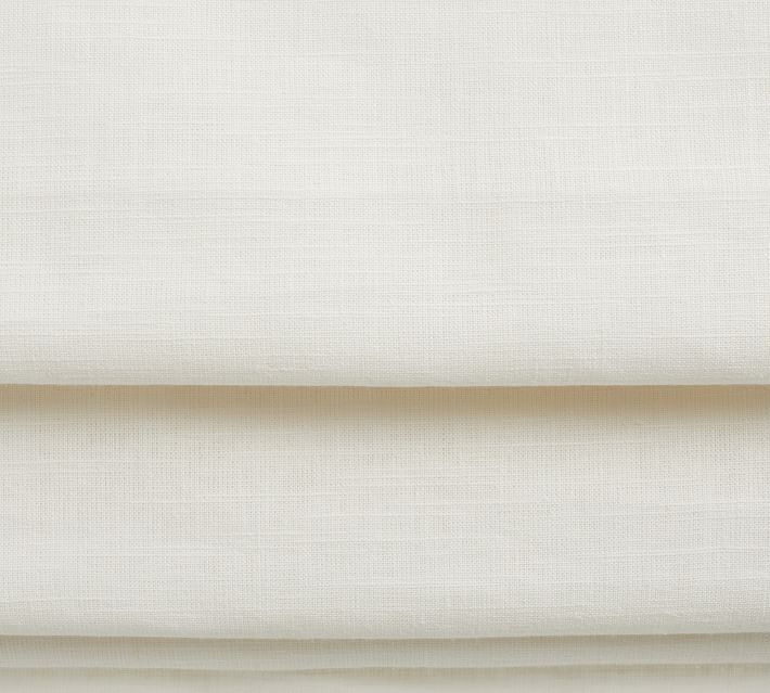 Emery Linen Cordless Roman Shade 44"x64" thumbnail 2