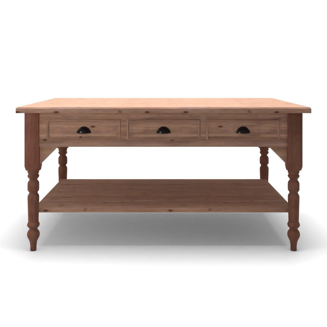 Kitchen Island Handmade Table thumbnail 3