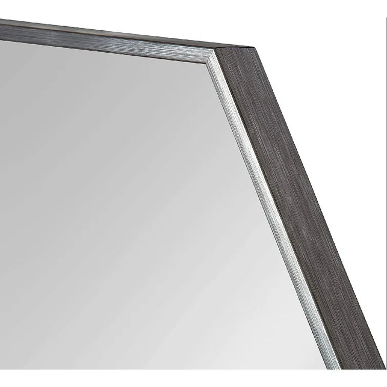 Modern Hexagon Wall Mirror thumbnail 4