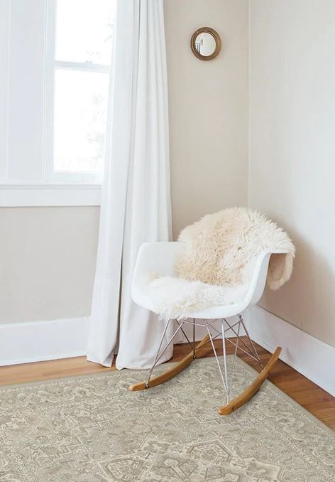 Hendesi Heriz Cream Rug-8'x10' thumbnail 2