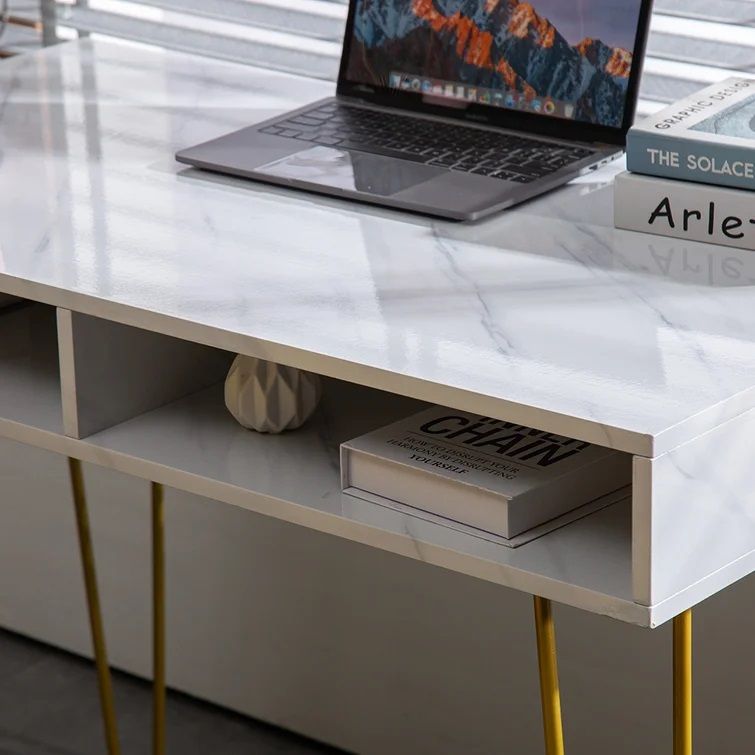 Greenway Soild Wood Desk thumbnail 4