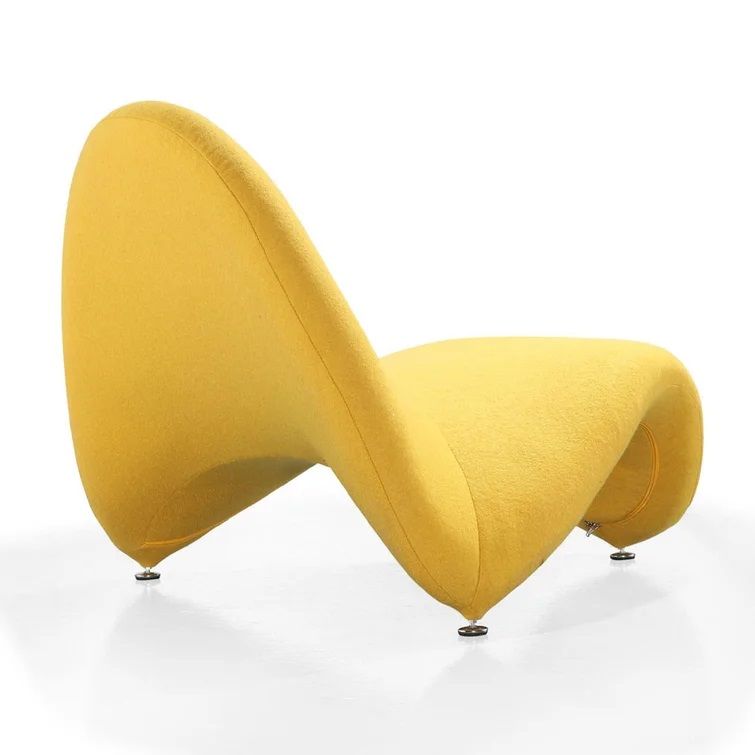 Mandel Wool Lounge Chair thumbnail 3
