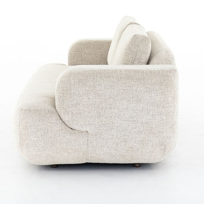 Curved Plushtone Sofa thumbnail 4