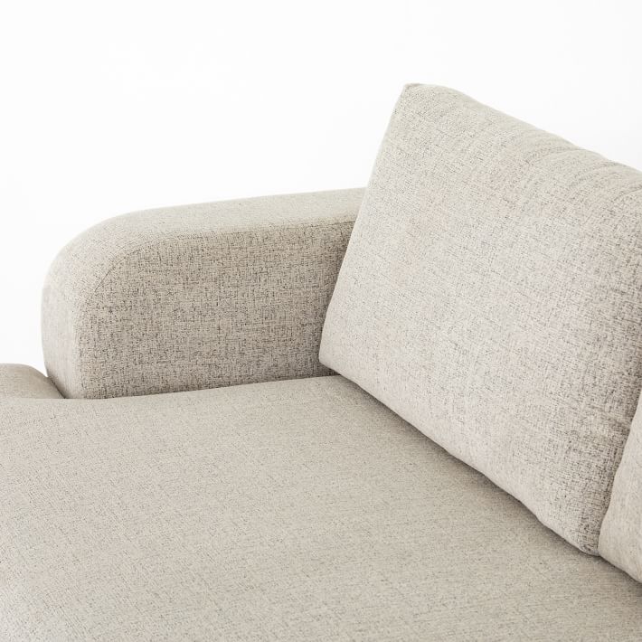 Curved Plushtone Sofa thumbnail 6