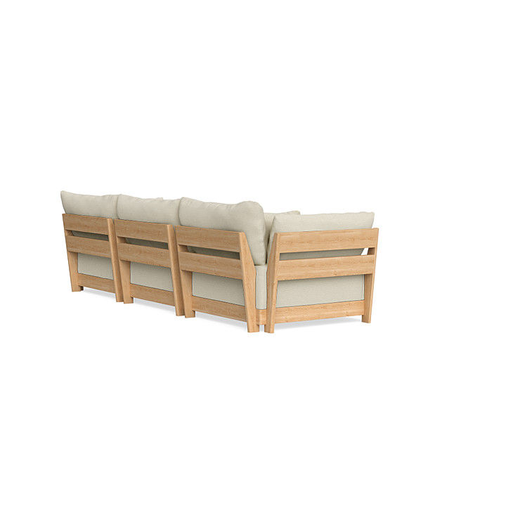 Modular Bondi 3-Seater Sofa in Parchment thumbnail 4