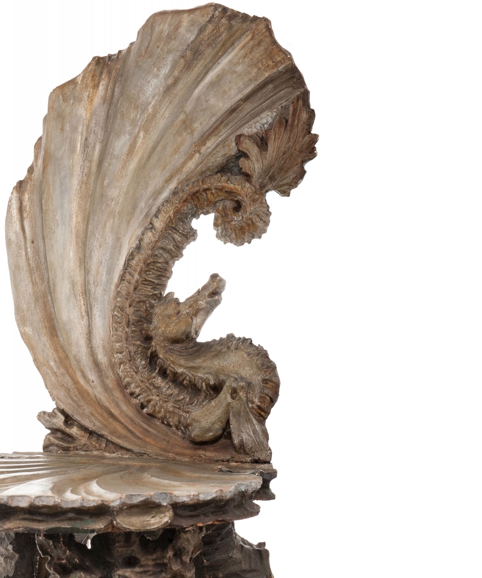 Venetian Grotto Rococco Style Side Chair thumbnail 3