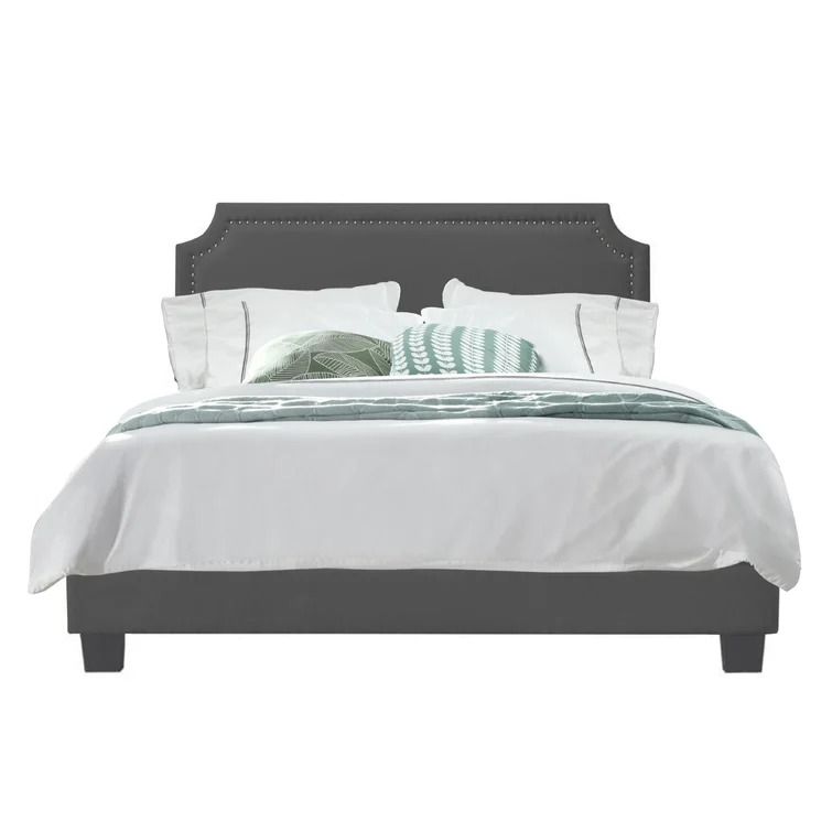 Fredson Upholstered Low Profile Standard Bed  thumbnail 3