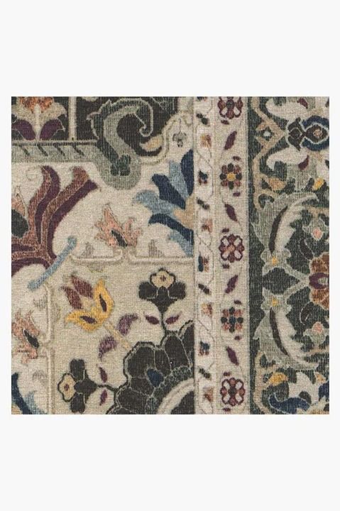 Hendesi Heriz Sage Rug-6'x9' thumbnail 3