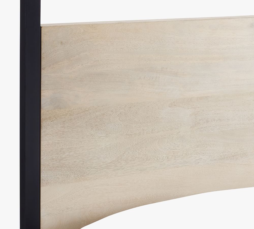 Cayman Wood And Metal Canopy Bed - Queen thumbnail 5