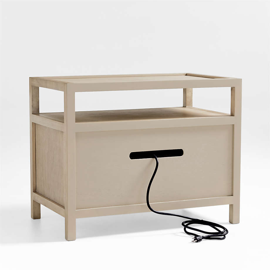 Keane Natural Charging Nightstand thumbnail 4