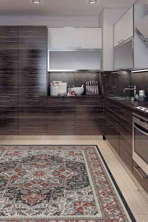 Hendesi Heriz Garnet Rug-8'x10' thumbnail 2