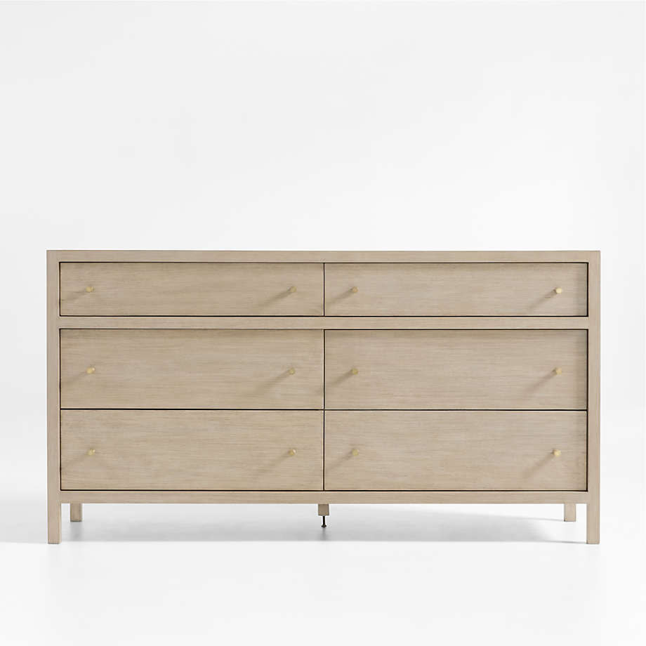 Keane Driftwood 6 Drawer Dresser thumbnail 2
