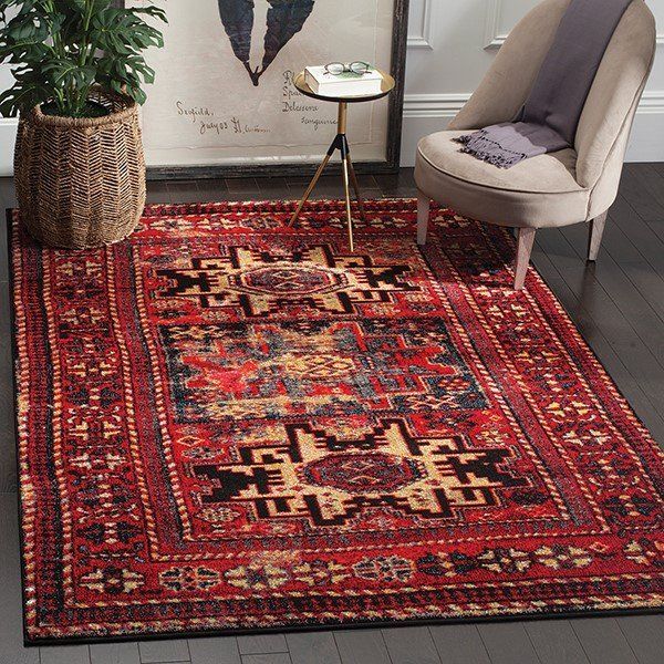 Vintage Hamadan Area Rug-9'x12' thumbnail 2
