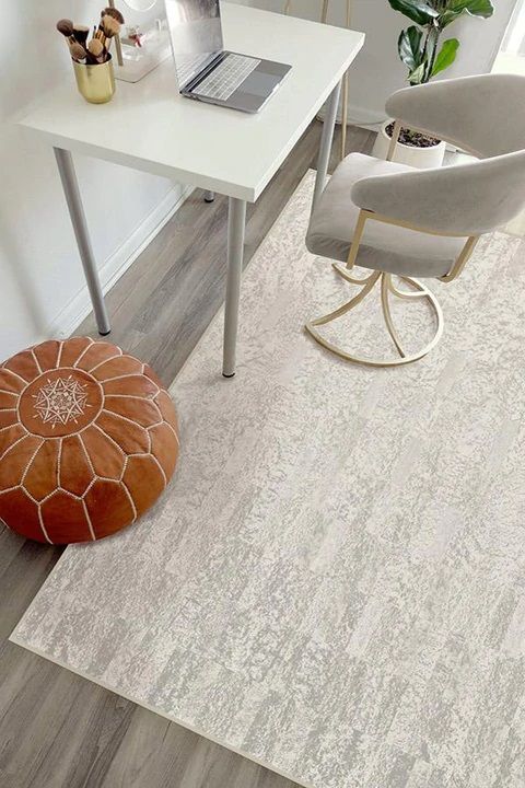 Granite Ombre Light Grey Rug 6'x9' thumbnail 2