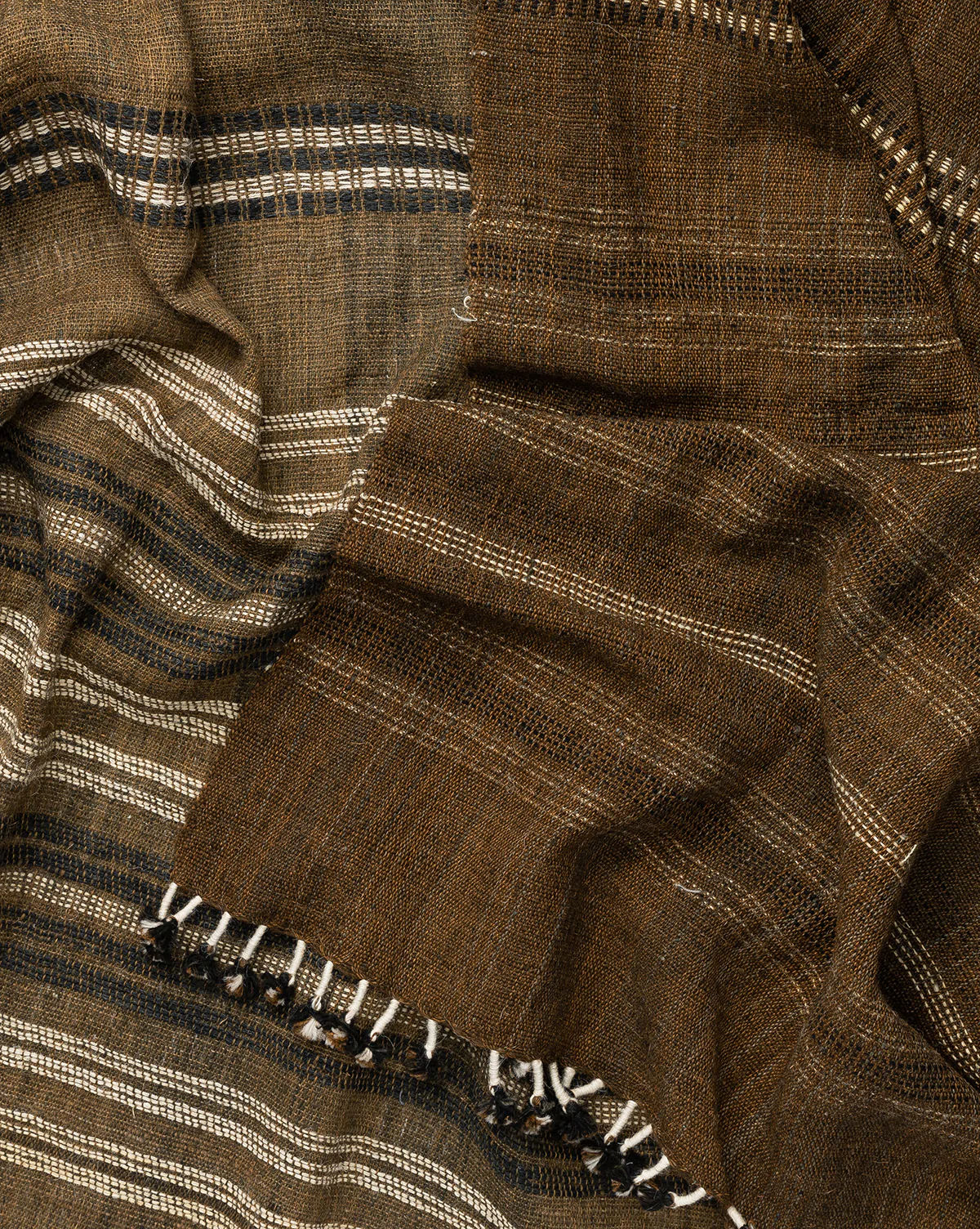 Amie Wool Stripe Throw thumbnail 4