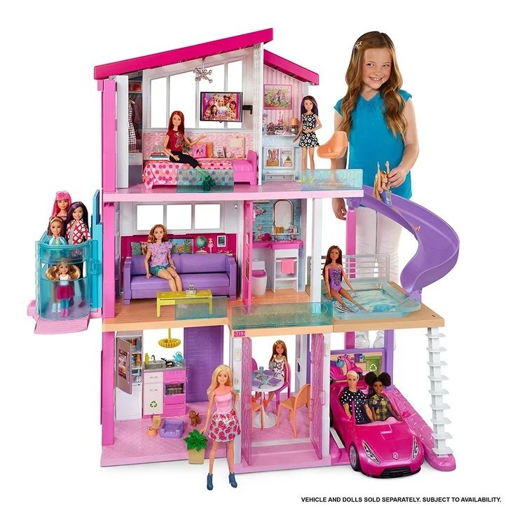 Barbie Dreamhouse Portable Doll House thumbnail 3