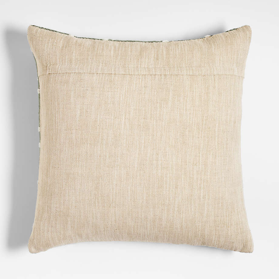 Byzan Sage Kilim Throw Pillow Cover With Insert 23"x23" thumbnail 3