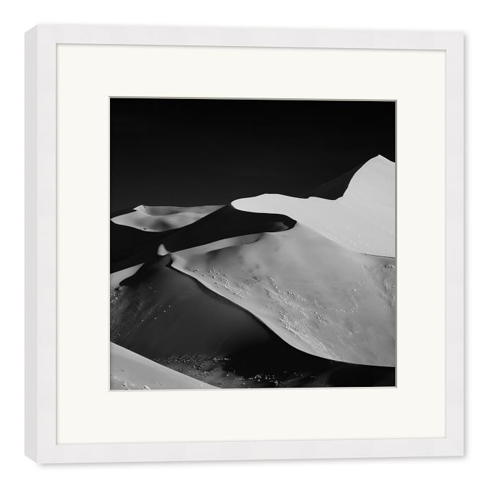 Monochromatic Dunes Wall Art With Frame 29.5"x29.5" thumbnail 2