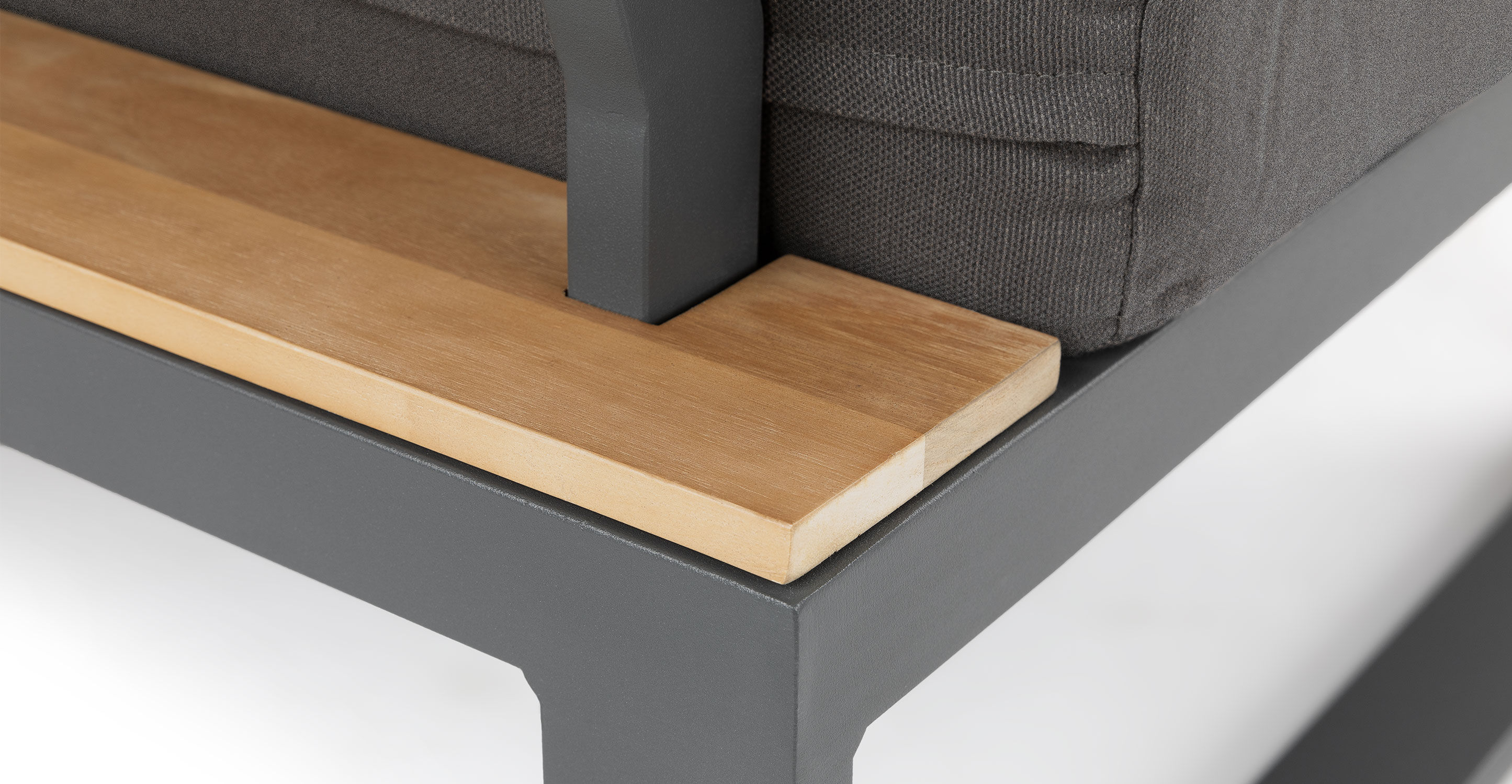 Kezia Whale Gray Corner Modular Sectional thumbnail 5