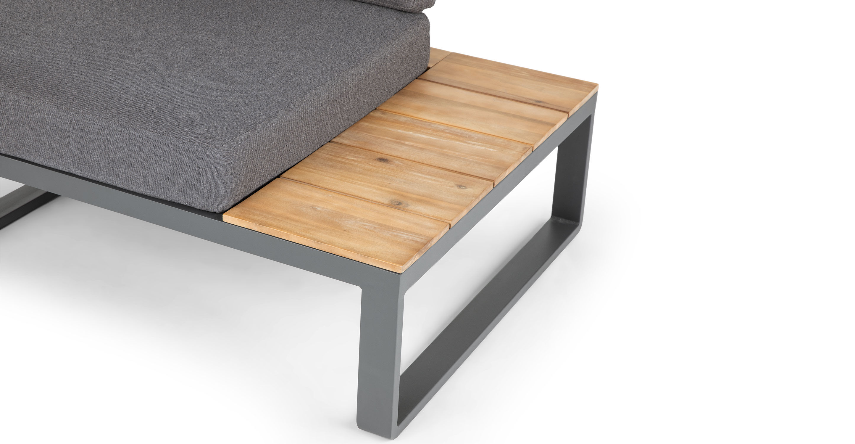 Kezia Whale Gray Corner Modular Sectional thumbnail 6